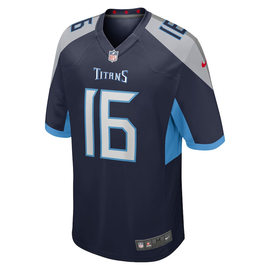 Treylon Burks 6 Tennessee Titans Men Team Game Jersey - Navy JS2175 nicesnker - Image 2