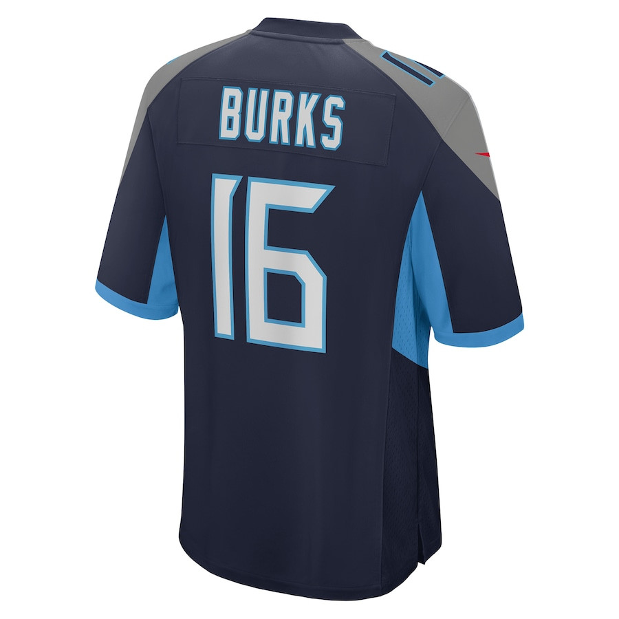 Treylon Burks 6 Tennessee Titans Men Team Game Jersey - Navy JS2175 nicesnker - Image 3
