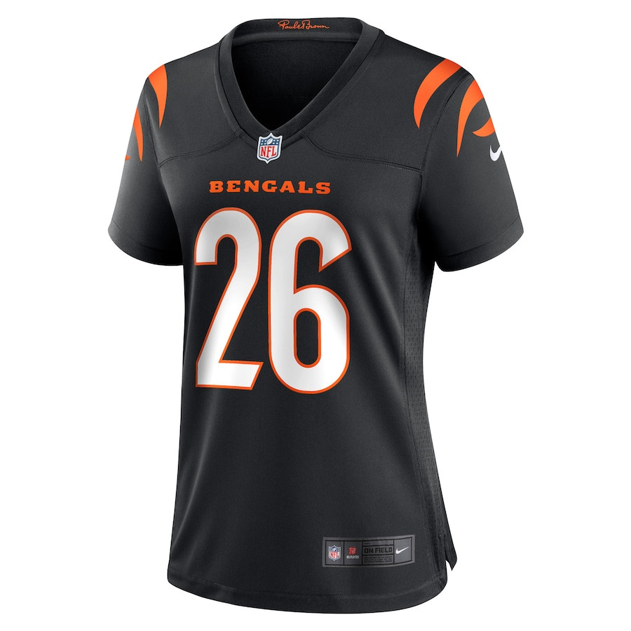 Tycen Anderson 26 Cincinnati Bengals Women Game Jersey - Black JS4608 nicesnker - Image 2