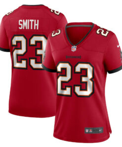 Tykee Smith 23 Tampa Bay Buccaneers Women's Game Jersey - Red JS1815 nicesnker