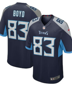 Tyler Boyd 83 Tennessee Titans Game Men Jersey - Navy JS2103 nicesnker