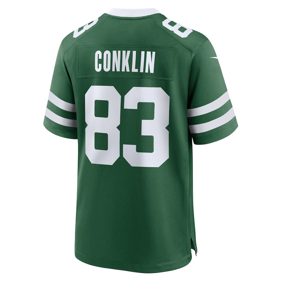 Tyler Conklin 83 New York Jets Team Game Men Jersey - Legacy Green JS2156 nicesnker - Image 3