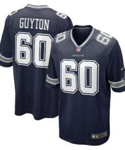 Tyler Guyton 60 Dallas Cowboys 2024 NFL Draft First Round Pick Player Game Jersey - Men JS1774 nicesnker