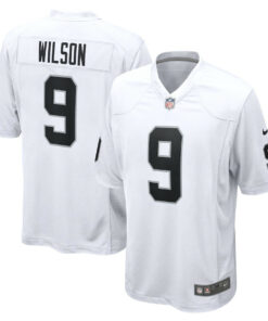 Tyree Wilson 9 Las Vegas Raiders Game Men Jersey - White JS3593 nicesnker