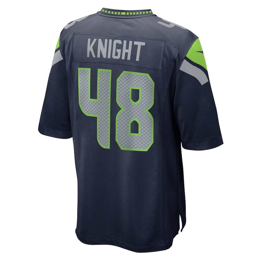 Tyrice Knight 48 Seattle Seahawks Game Men Jersey - College Navy JS7308 nicesnker - Image 3