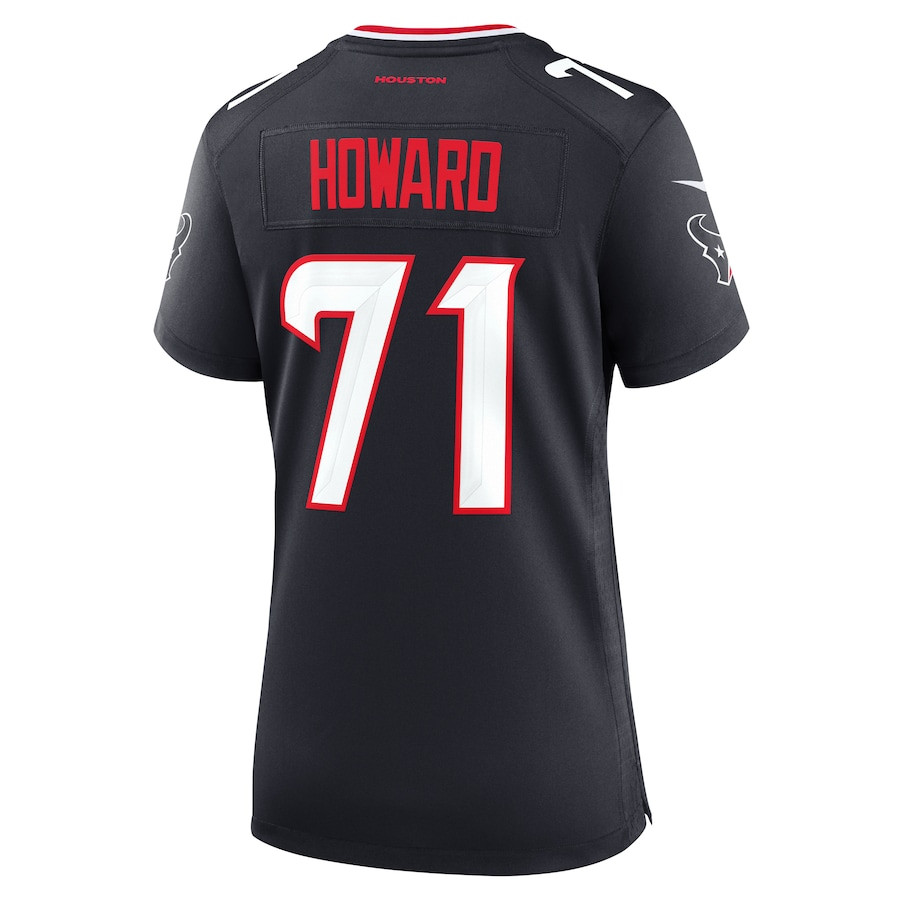 Tytus Howard 71 Houston Texans Women's Team Game Jersey - Navy JS3295 nicesnker - Image 3