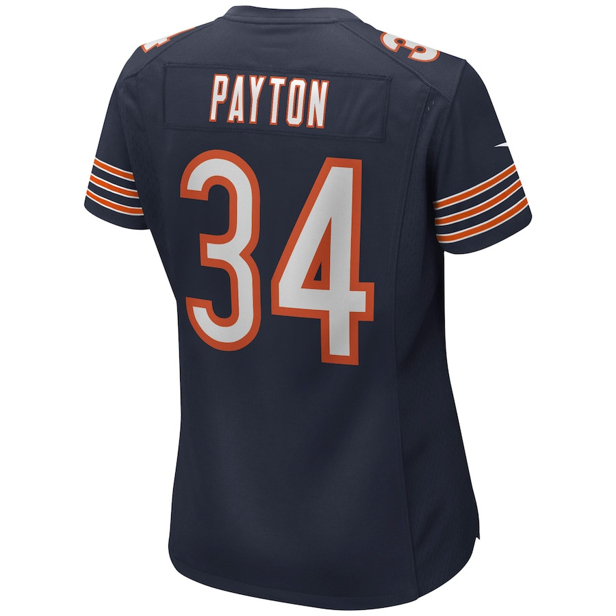 Walter Payton 34 Chicago Bears Women Game Retired Jersey - Navy JS1464 nicesnker - Image 3
