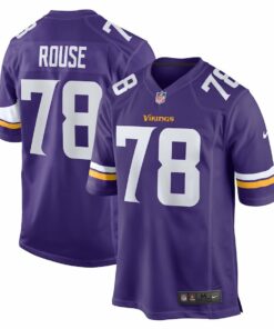 Walter Rouse 78 Minnesota Vikings Game Men Jersey - Purple JS2237 nicesnker