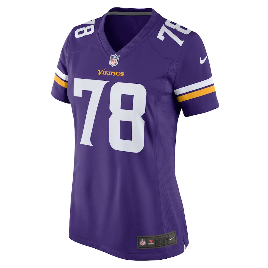 Walter Rouse 78 Minnesota Vikings Women's Game Jersey - Purple JS7118 nicesnker - Image 2