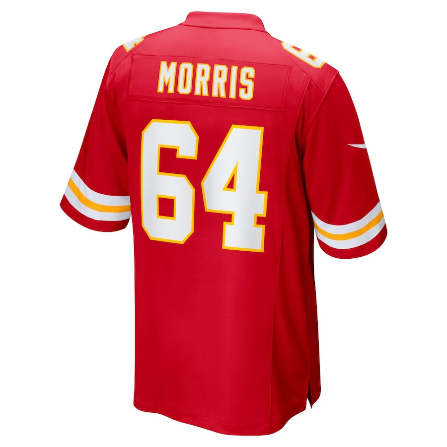 Wanya Morris 64 Kansas City Chiefs Game Men Jersey - Red JS7740 nicesnker - Image 3