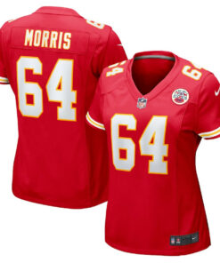 Wanya Morris 64 Kansas City Chiefs Women's Game Jersey - Red JS2344 nicesnker