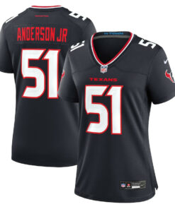 Will Anderson Jr. 51 Houston Texans Women Game Jersey - Navy JS4888 nicesnker