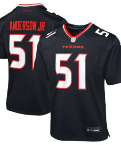 Will Anderson Jr. 51 Houston Texans Youth Game Jersey - Navy JS6866 nicesnker
