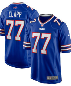Will Clapp 77 Buffalo Bills Game Men Jersey - Royal JS5599 nicesnker