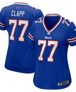 Will Clapp 77 Buffalo Bills Women's Game Jersey - Royal JS4644 nicesnker