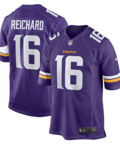 Will Reichard 16 Minnesota Vikings Game Men Jersey - Purple JS5282 nicesnker