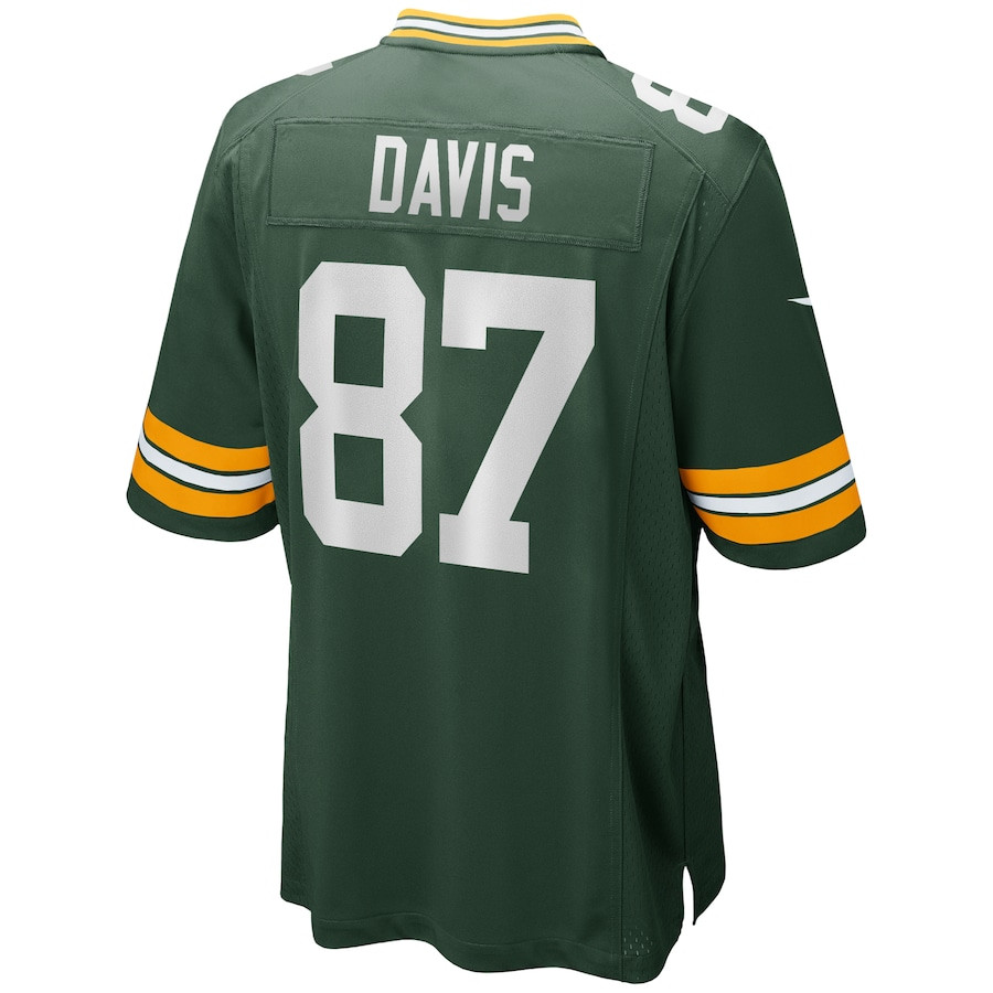 Willie Davis 87 Green Bay Packers Men Game Retired Jersey - Green JS4265 nicesnker - Image 3