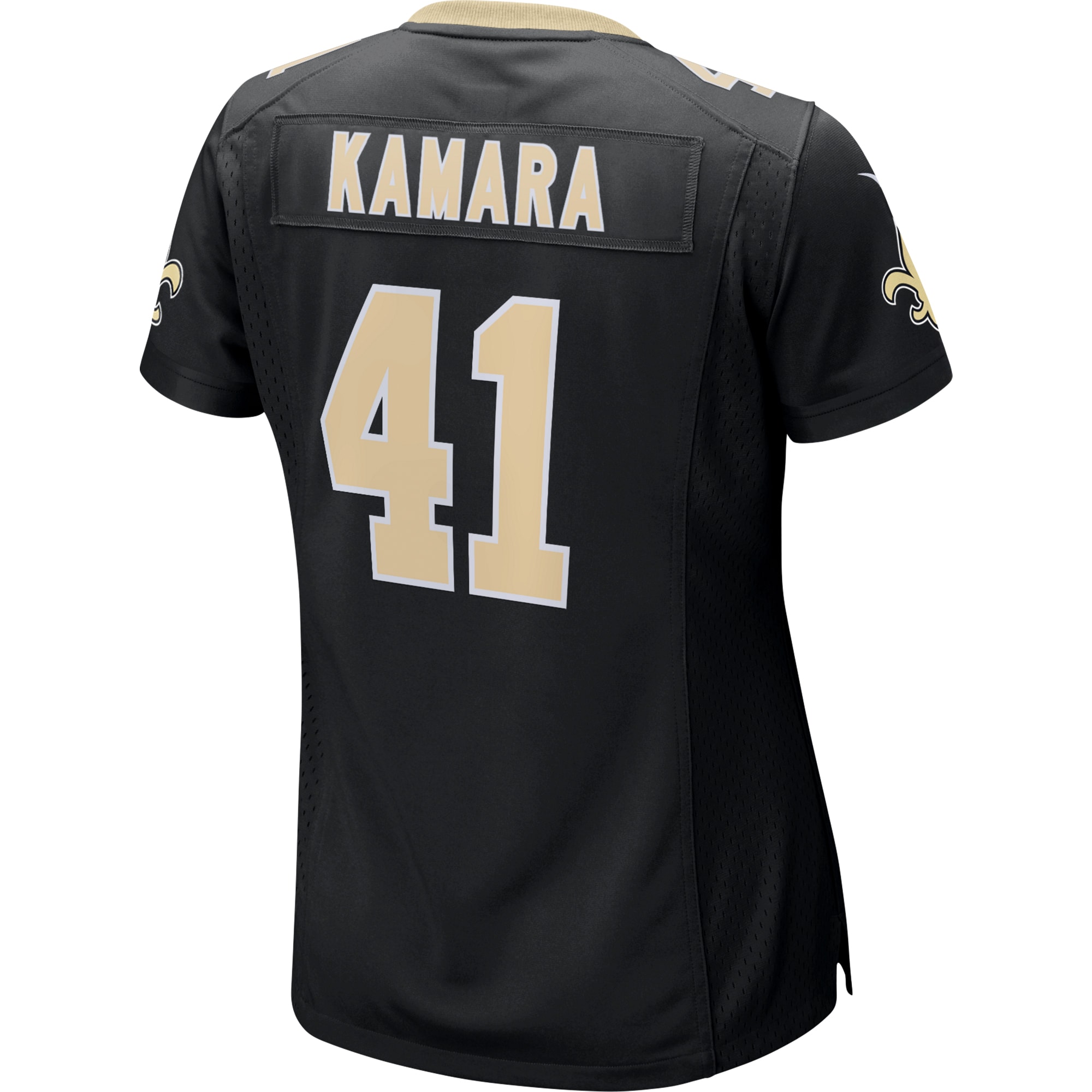 Women's Alvin Kamara Black New Orleans Saints Game Jersey JS1183 nicesnker - Image 3