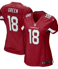 Women's Arizona Cardinals A.J. Green Cardinal Game Jersey JS3628 nicesnker