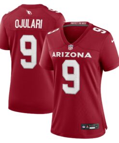 Women's Arizona Cardinals BJ Ojulari Cardinal Team Game Jersey JS7187 nicesnker