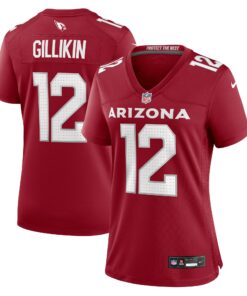 Women's Arizona Cardinals Blake Gillikin Cardinal Game Jersey JS4937 nicesnker
