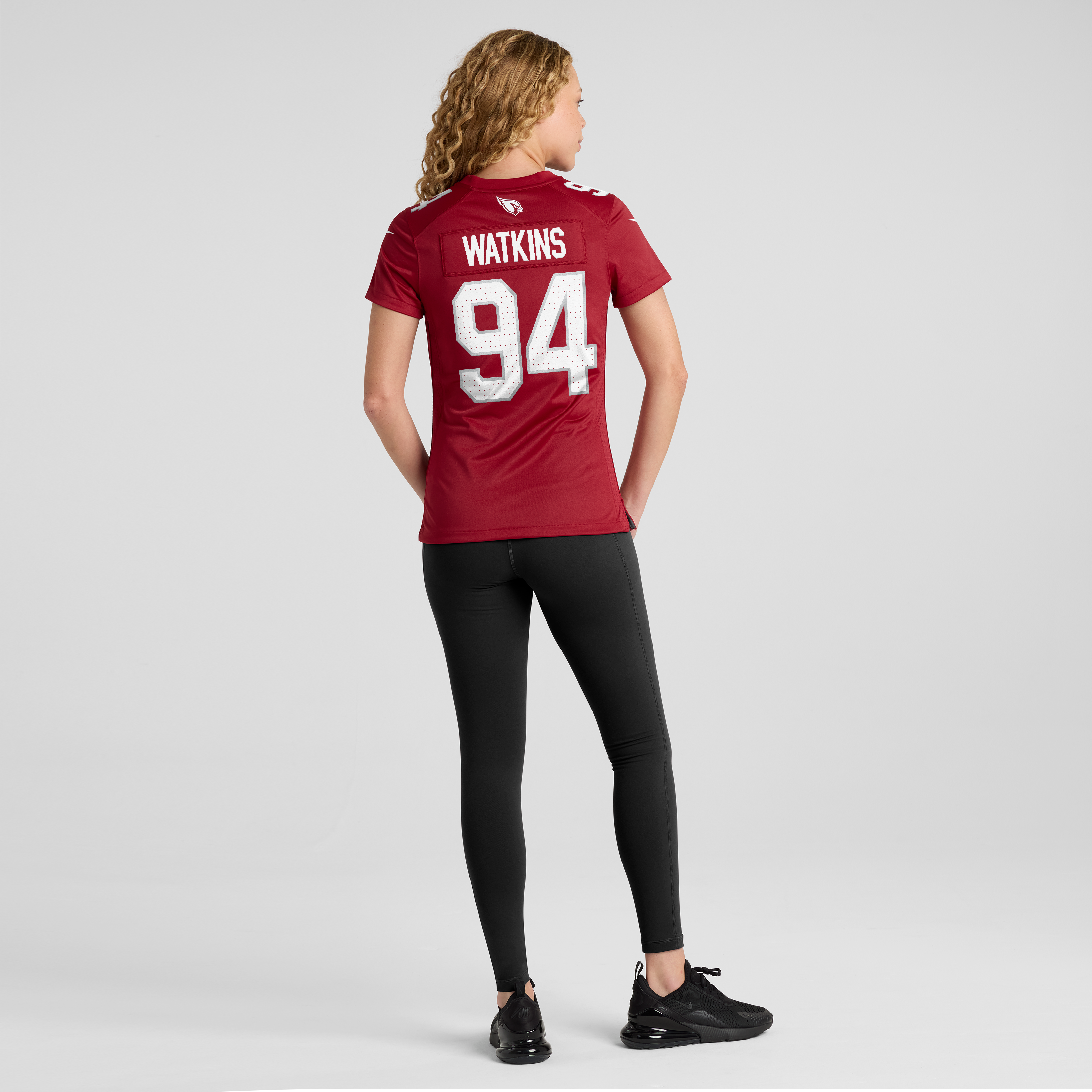 Women's Arizona Cardinals Carlos Watkins Cardinal Game Player Jersey JS6517 nicesnker - Image 5
