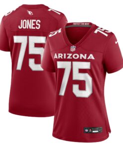 Women's Arizona Cardinals Christian Jones Cardinal Game Jersey JS4030 nicesnker