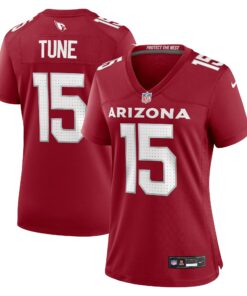 Women's Arizona Cardinals Clayton Tune Cardinal Game Jersey JS5316 nicesnker