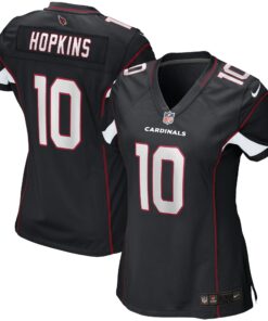 Women's Arizona Cardinals DeAndre Hopkins Black Game Jersey JS9769 nicesnker