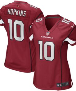 Women's Arizona Cardinals DeAndre Hopkins Cardinal Game Player Jersey JS8864 nicesnker