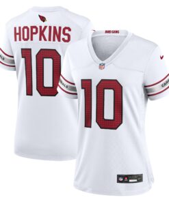 Women's Arizona Cardinals DeAndre Hopkins White Player Jersey JS2096 nicesnker