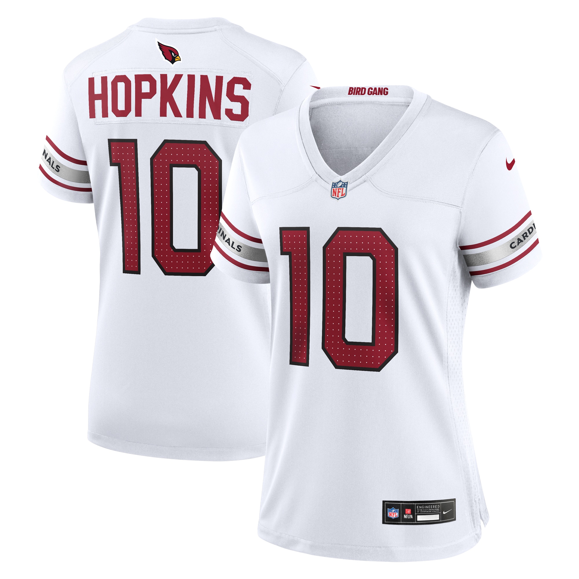 Women's Arizona Cardinals DeAndre Hopkins White Player Jersey JS2096 nicesnker