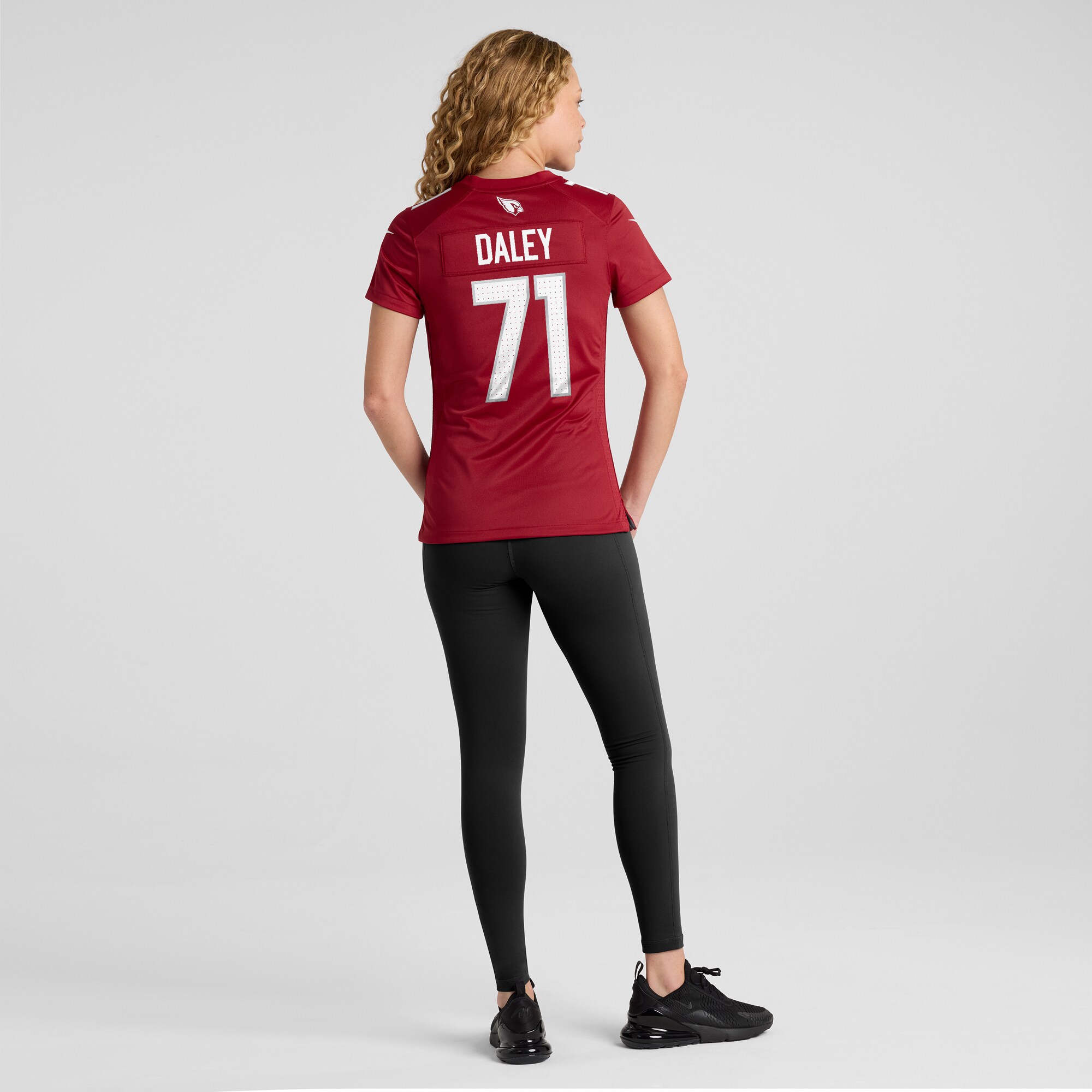 Women's Arizona Cardinals Dennis Daley Cardinal Women's Team Color Jersey JS5105 nicesnker - Image 5