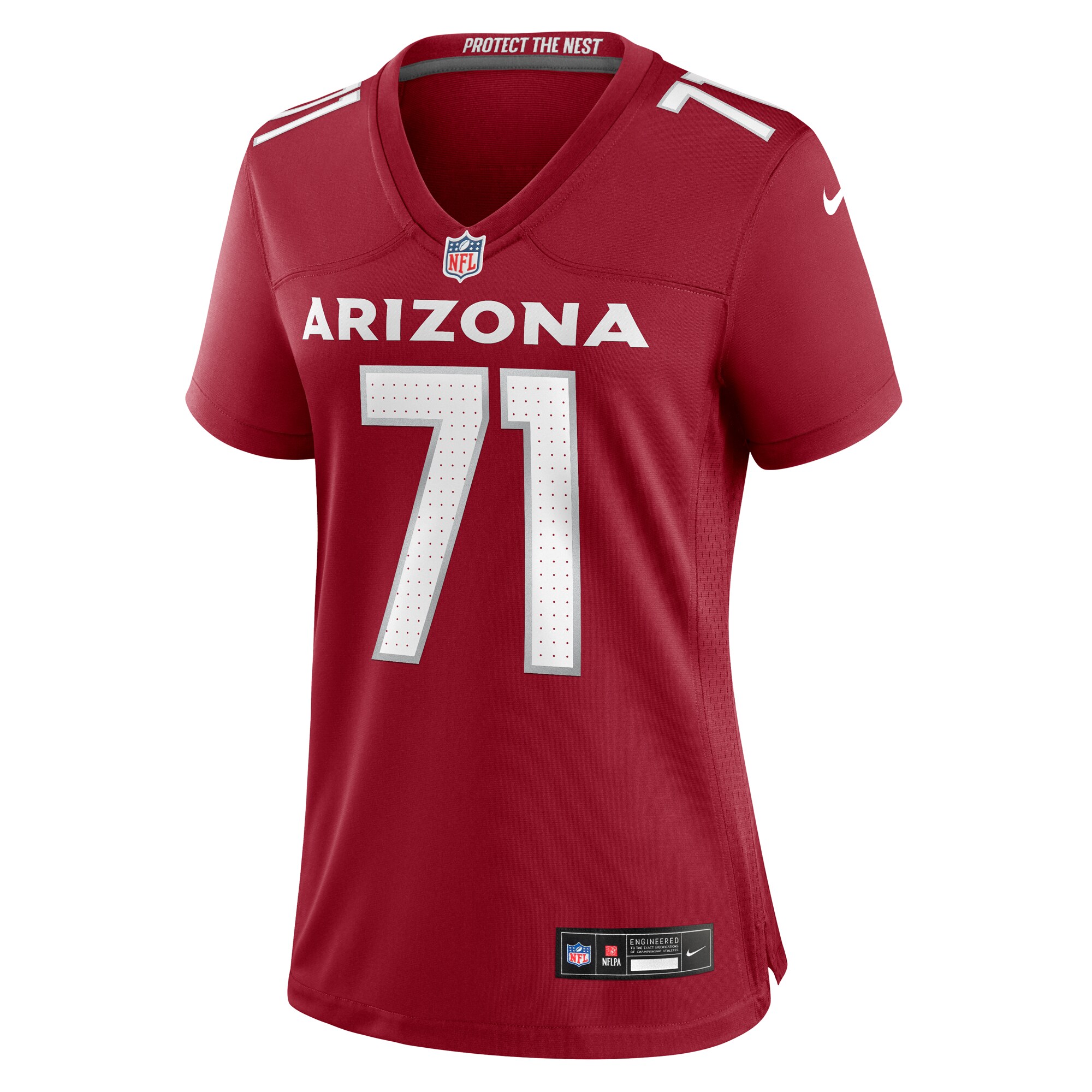 Women's Arizona Cardinals Dennis Daley Cardinal Women's Team Color Jersey JS5105 nicesnker - Image 2