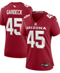 Women's Arizona Cardinals Dennis Gardeck Cardinal Game Jersey JS6546 nicesnker