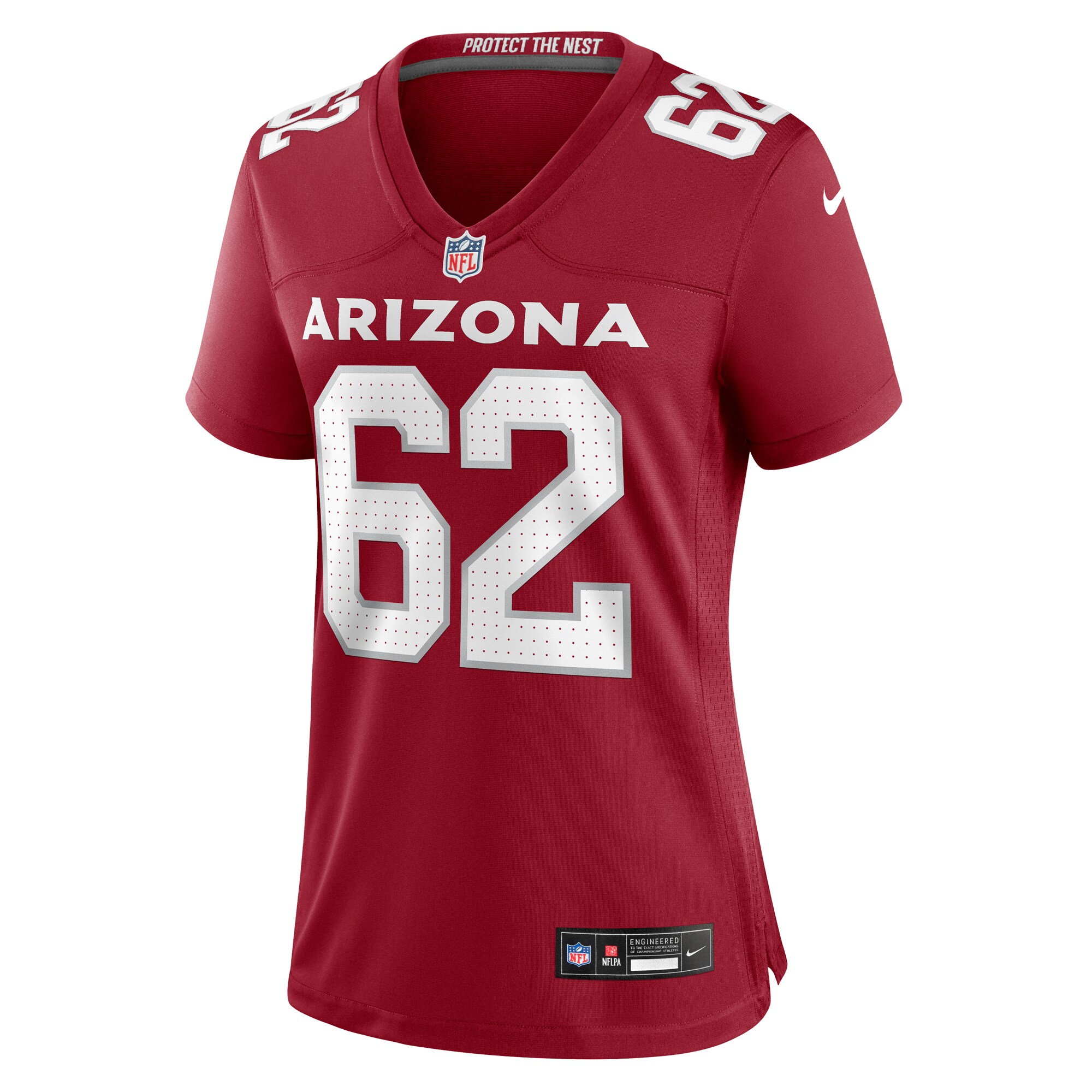 Women's Arizona Cardinals Evan Brown Cardinal Game Jersey JS1939 nicesnker - Image 2