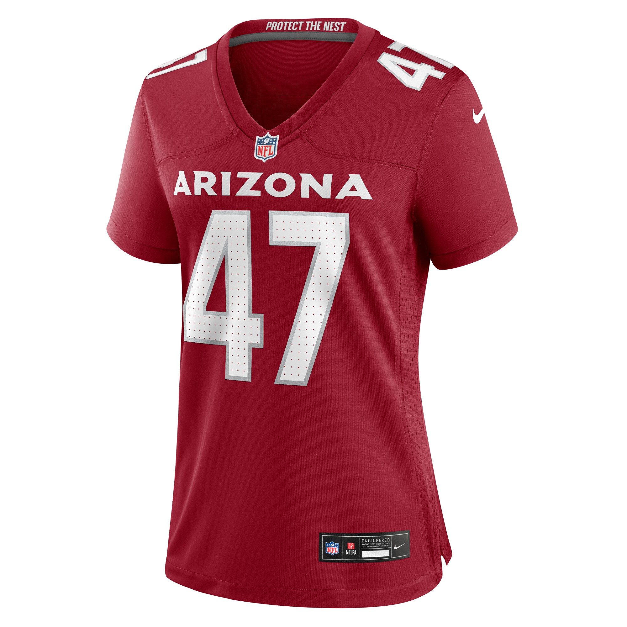 Women's Arizona Cardinals Ezekiel Turner Cardinal Team Game Jersey JS6117 nicesnker - Image 2