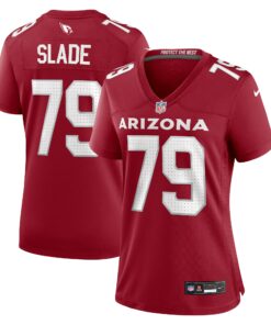 Women's Arizona Cardinals Jacob Slade Cardinal Game Jersey JS5192 nicesnker