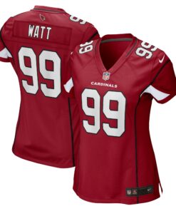 Women's Arizona Cardinals J.J. Watt Cardinal Game Jersey JS4685 nicesnker