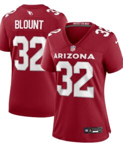 Women's Arizona Cardinals Joey Blount Cardinal Game Jersey JS8269 nicesnker