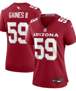 Women's Arizona Cardinals Jon Gaines II Cardinal Game Jersey JS8907 nicesnker