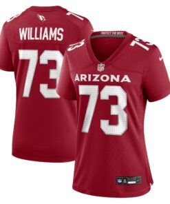 Women's Arizona Cardinals Jonah Williams Cardinal Game Jersey JS8330 nicesnker