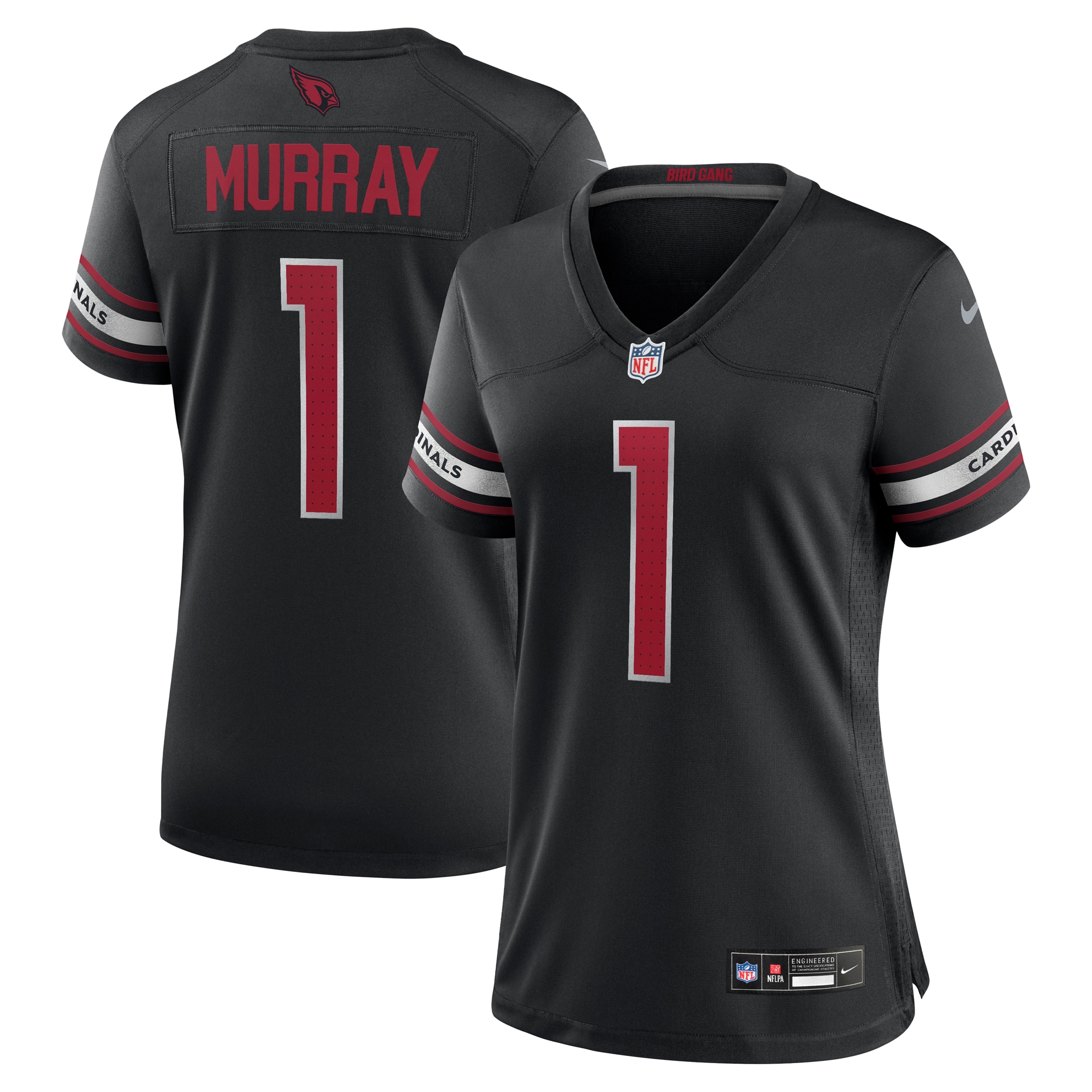 Women's Arizona Cardinals Kyler Murray Black Game Jersey JS9585 nicesnker
