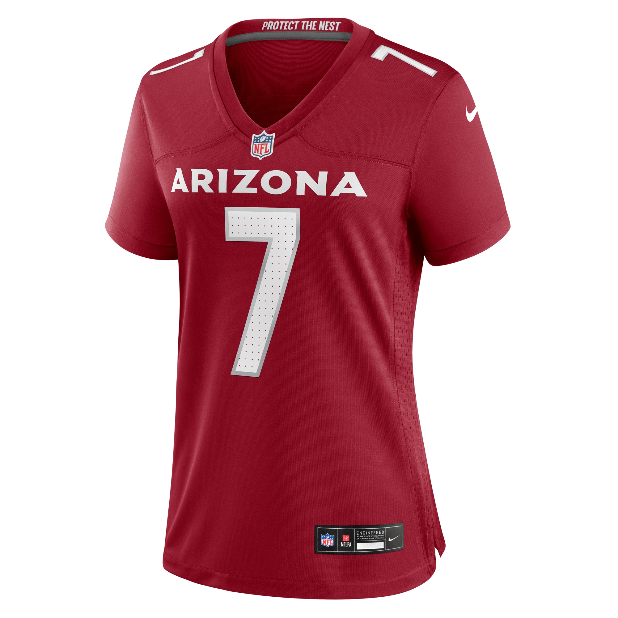 Women's Arizona Cardinals Kyzir White Cardinal Team Game Jersey JS2962 nicesnker - Image 2