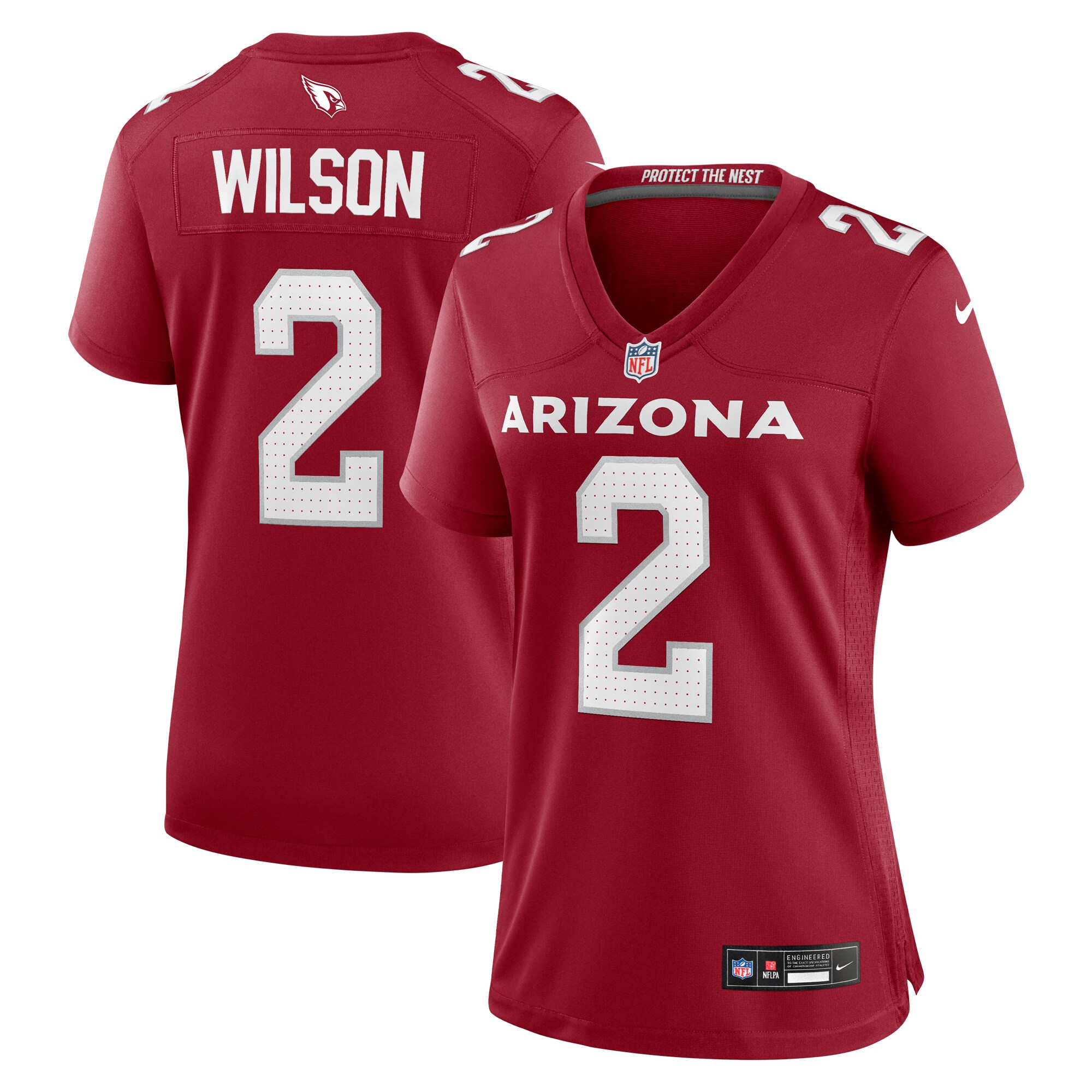 Women's Arizona Cardinals Mack Wilson Cardinal Game Jersey JS4848 nicesnker