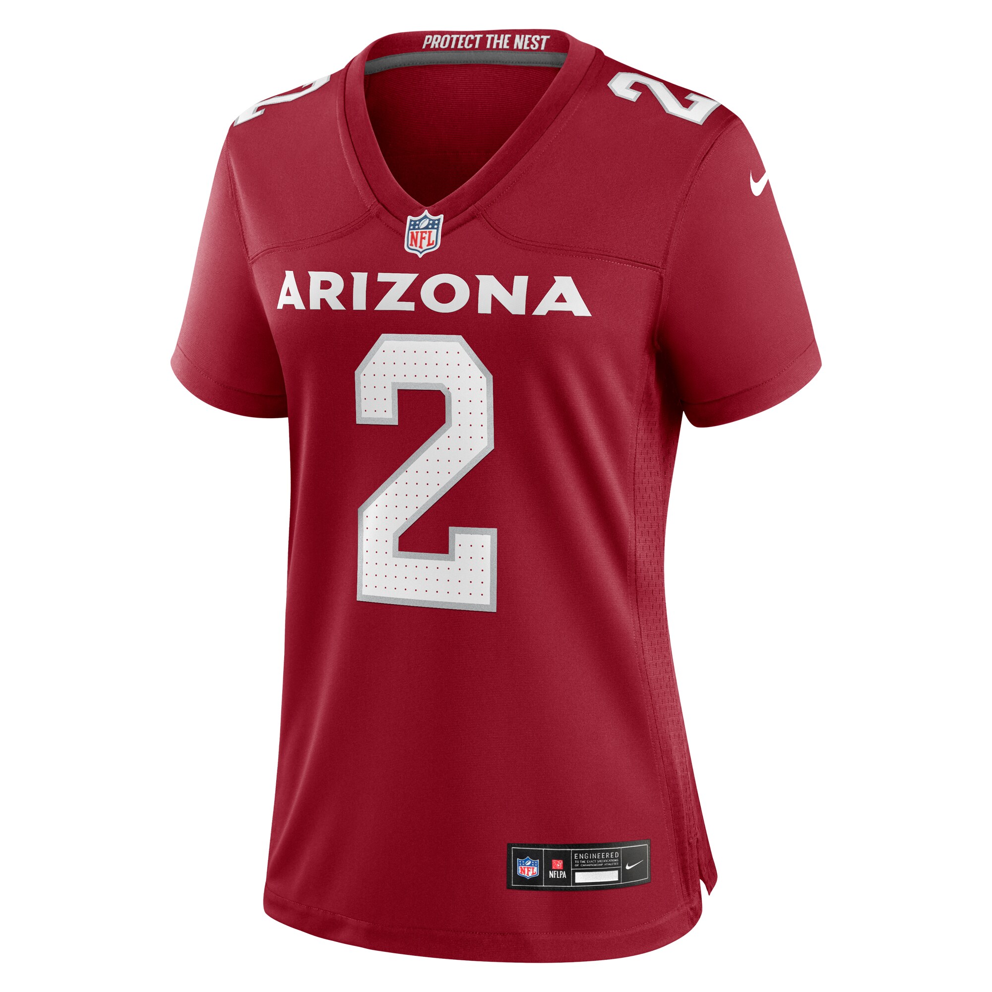 Women's Arizona Cardinals Mack Wilson Cardinal Game Jersey JS4848 nicesnker - Image 2