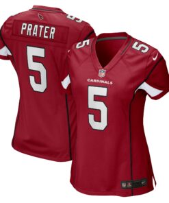 Women's Arizona Cardinals Matt Prater Cardinal Game Jersey JS6862 nicesnker
