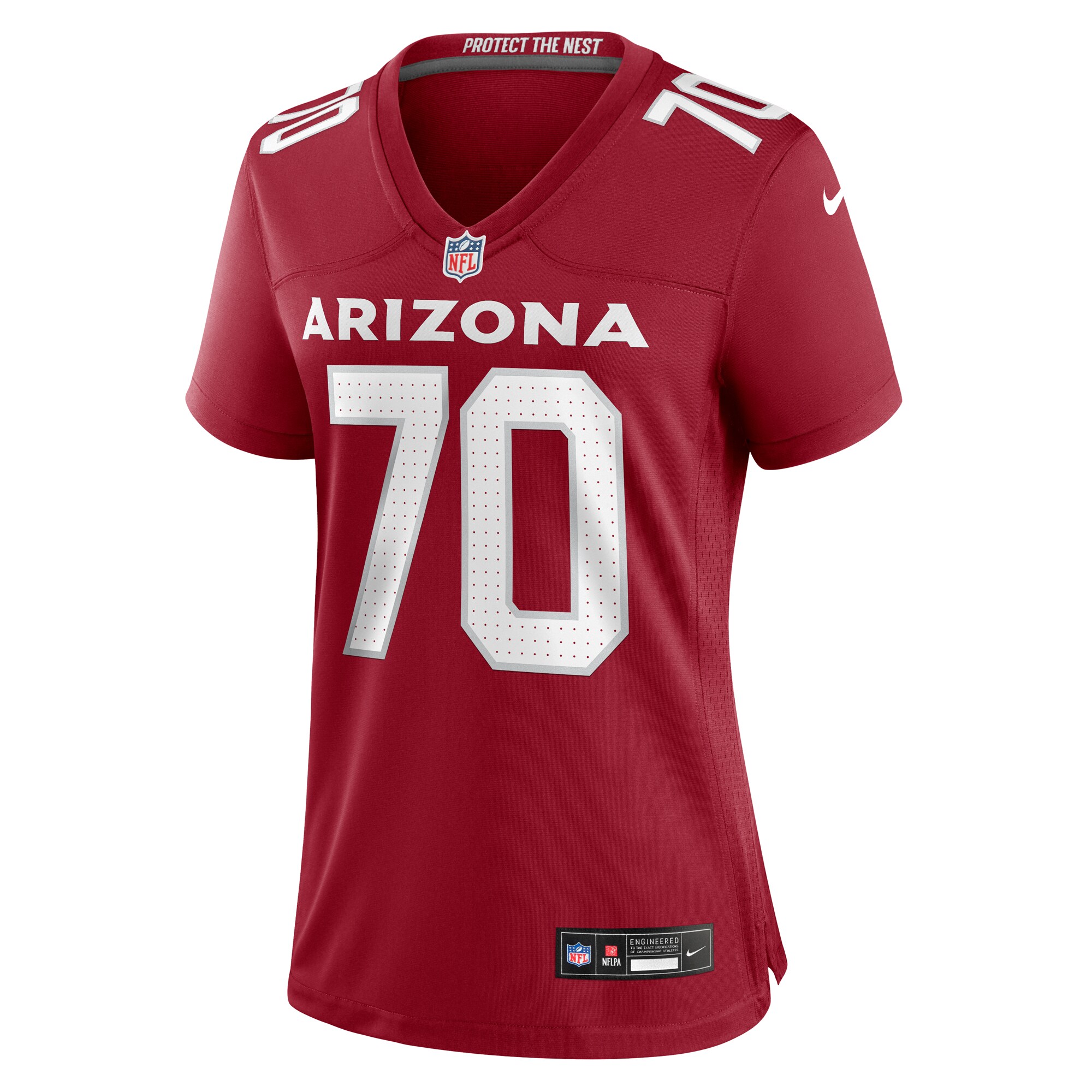 Women's Arizona Cardinals Paris Johnson Jr. Cardinal Game Jersey JS1748 nicesnker - Image 2
