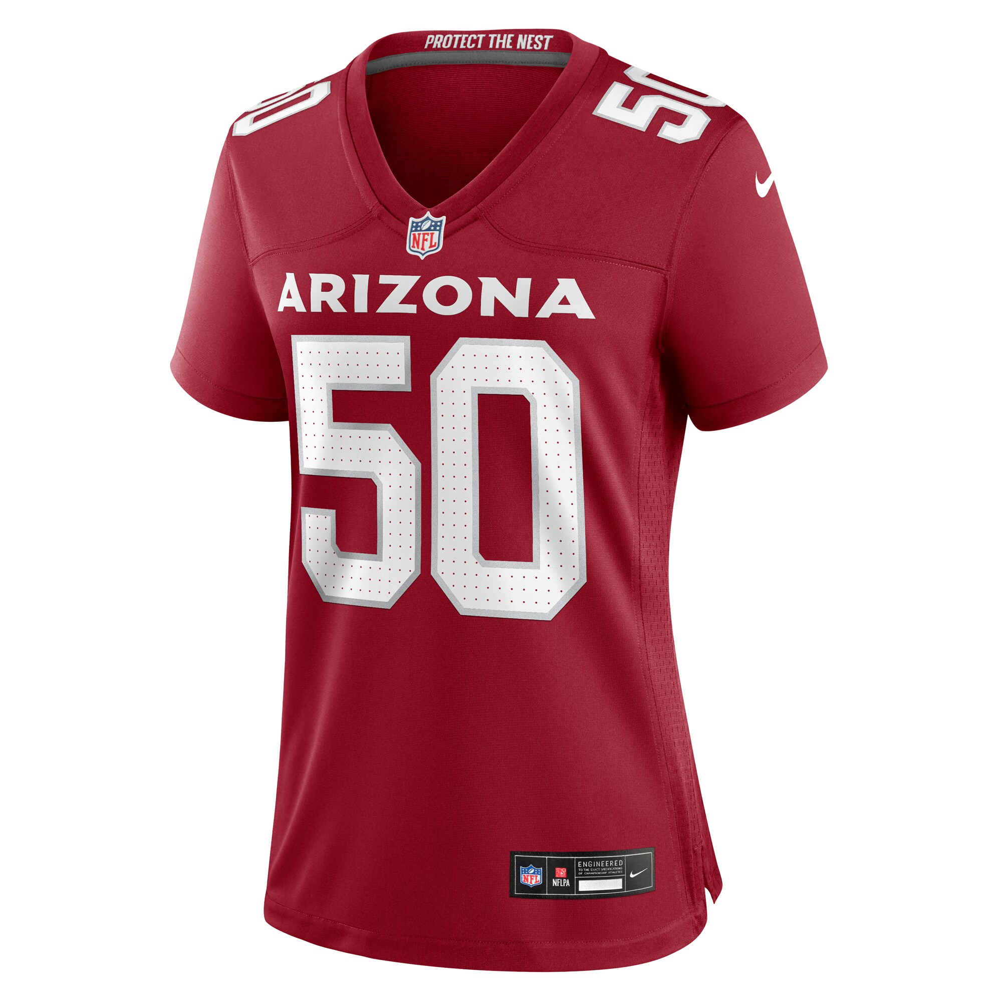 Women's Arizona Cardinals Pat Elflein Cardinal Team Game Jersey JS8346 nicesnker - Image 2