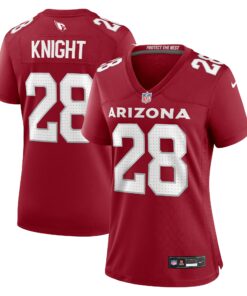 Women's Arizona Cardinals Qwuantrezz Knight Cardinal Game Jersey JS3602 nicesnker